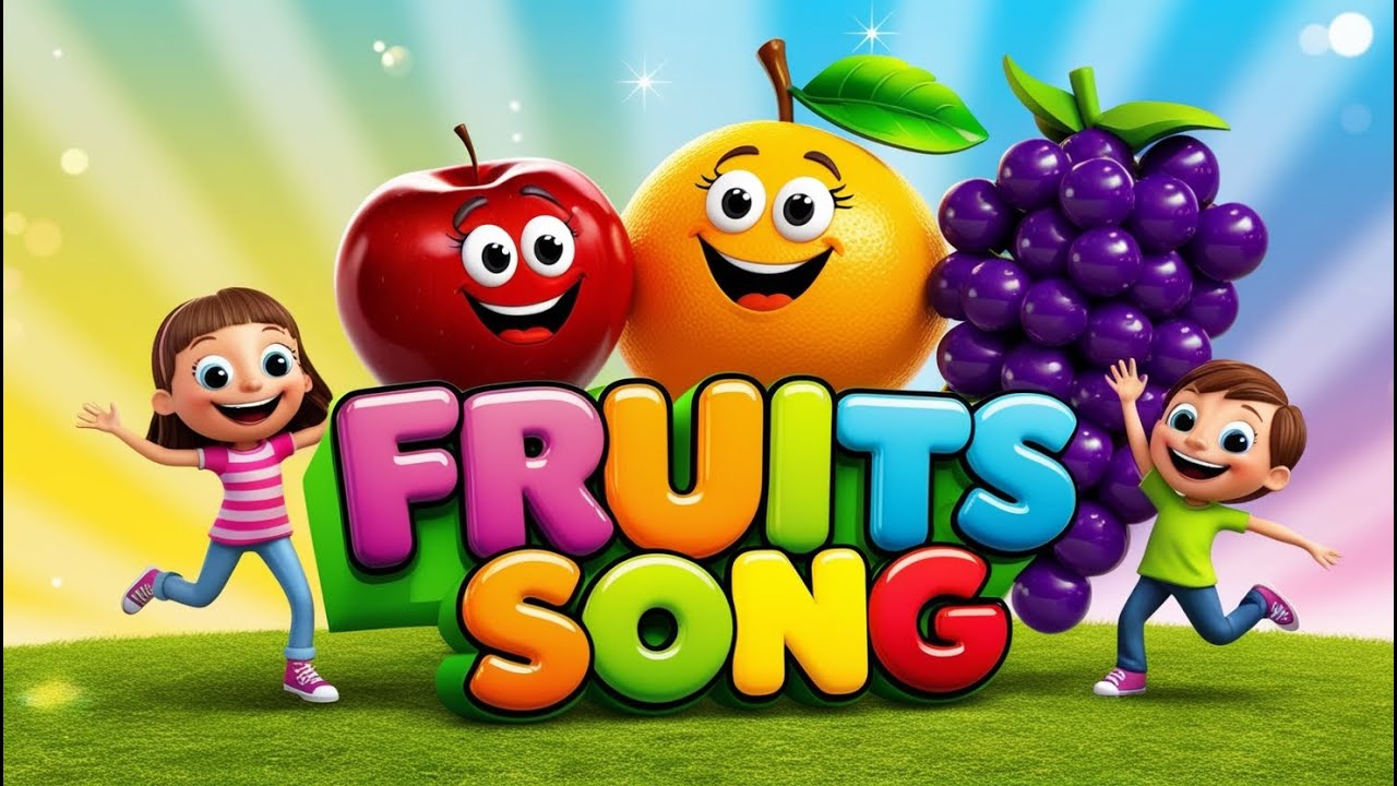 Fruits Song for Kids | Learn Fruits with Fun & Music - YouTube
