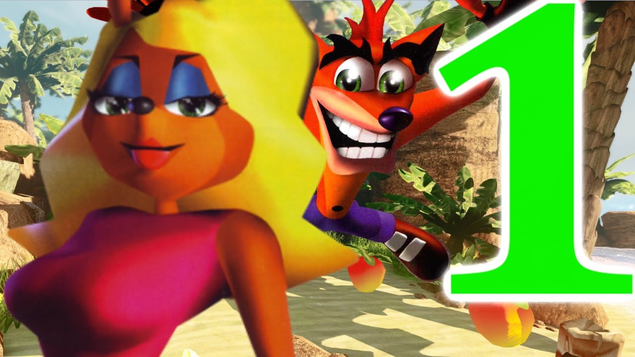 Sexy Tawna Savin Crash Bandicoot 1 Walkthrough Part 1 Ps1 Let S Play Full Playthrough