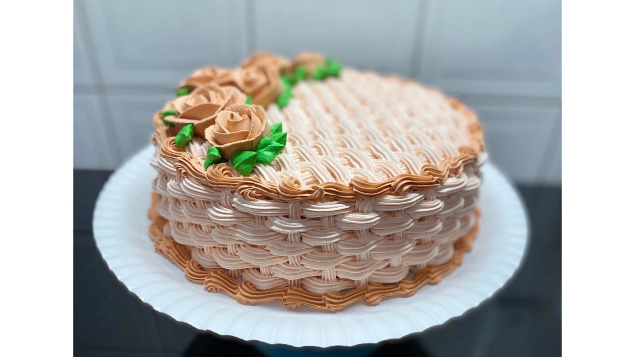BOLO CESTA DE FLORES SEMPRE SÃO APAIXONANTE