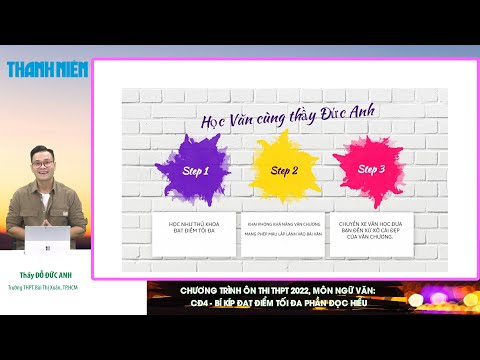 Video Ôn thi tốt nghiệp THPT môn văn: Bí kíp đạt điểm tối đa... - YouTube