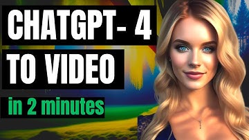 CHATGPT-4 TO VIDEO IN 2 MINUTES | MAKE PASSIVE INCOME USING CHATGPT