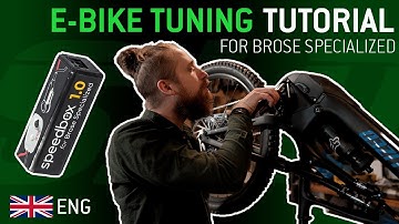 E-BIKE TUNING TUTORIAL 🚲🔝 | SPEEDBOX 1.0 MOUNTING | for Brose Specialized | SIP {english}