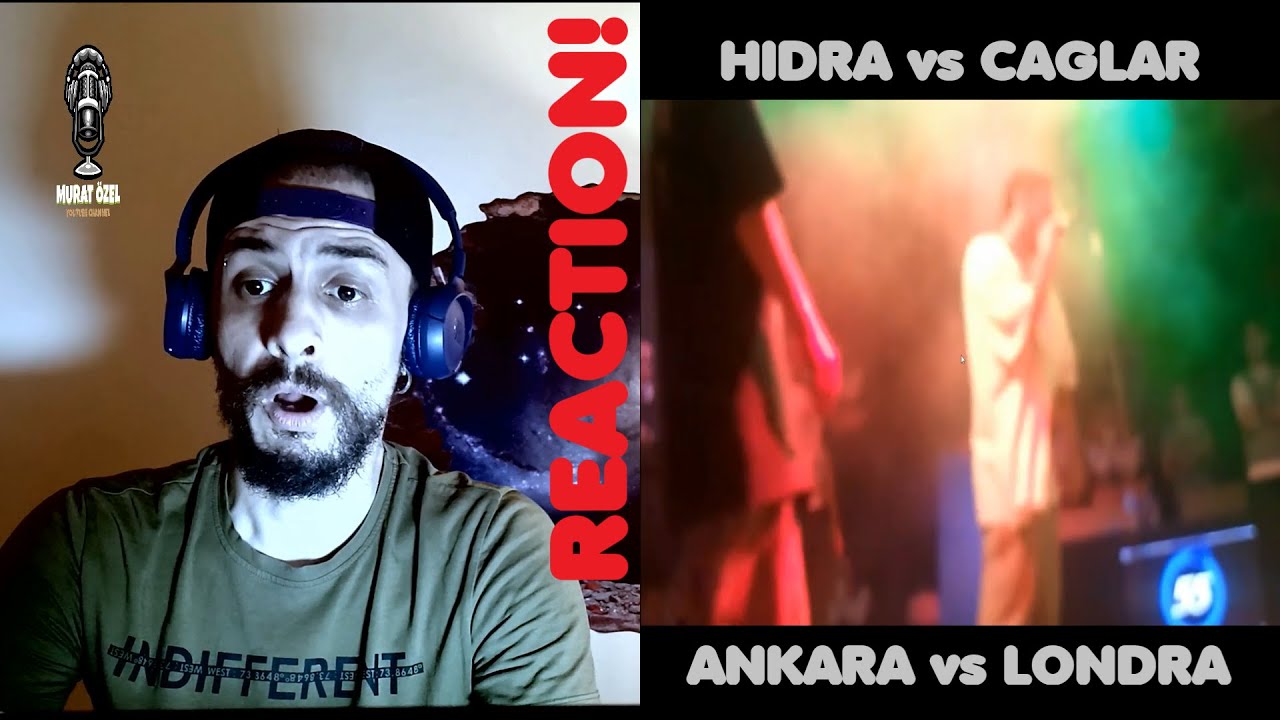 HIDRA - ANKARA vs LONDRA | vs ÇAĞLAR FREESTYLE | Freestyle Kralı mı? Metal Kafadan Yorum REACTION!