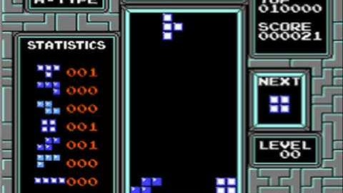 Tetris Type A: NES version