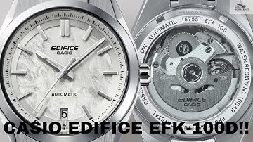 Watch Review of the Casio Edifice EFK 100D 7AER!!