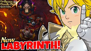 NEW LABYRINTH ALL MAIN BOSSES RUN! | Seven Deadly Sins: Grand Cross