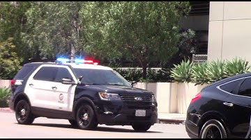 LAPD Ford Explorer Responding