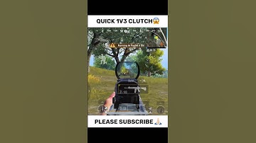 Quick 1v3 Clutch😱 #shorts #short #shortvideo #viral #pubg #pubgmobile #bgmi #bgmishorts