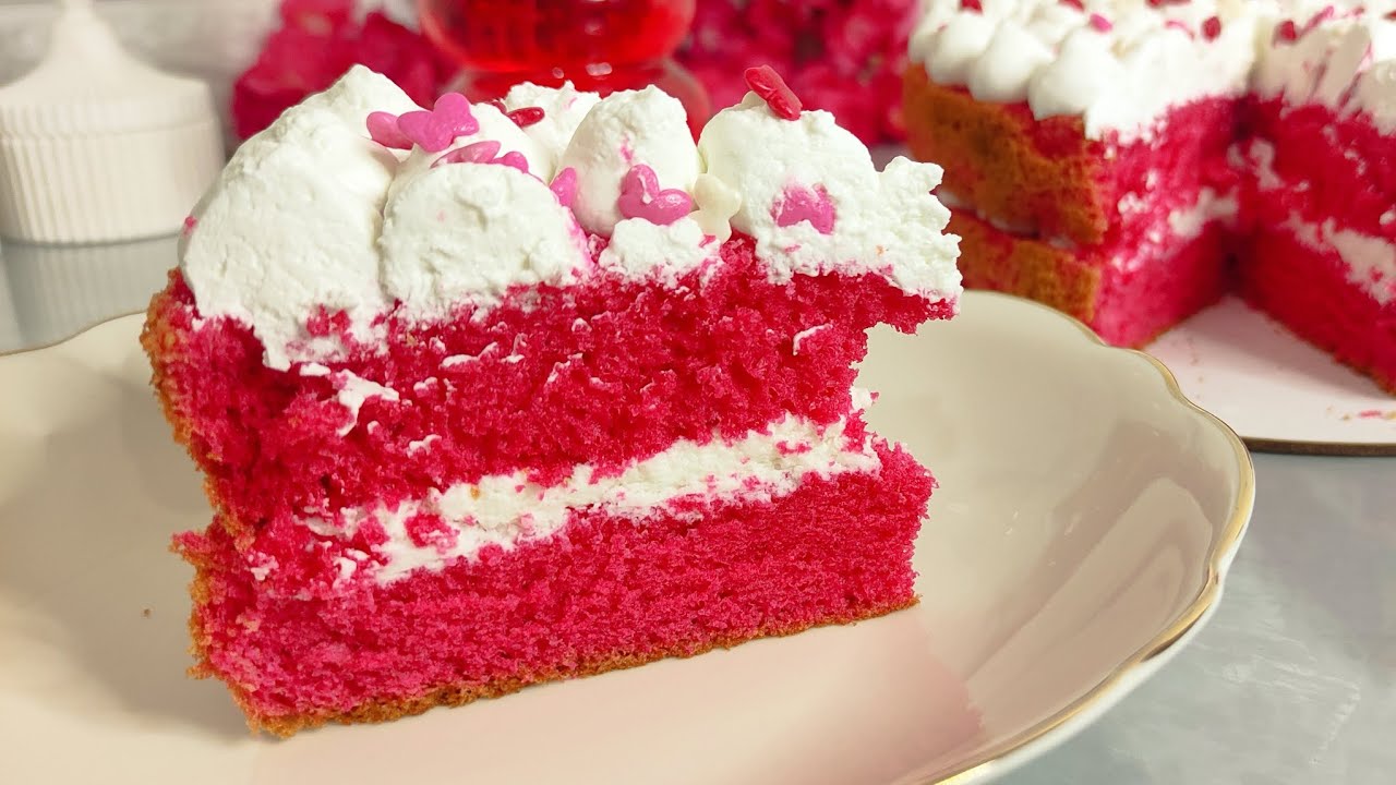 Red Velvet Cake | Easy Homemade Recipe | Soft & Moist - YouTube