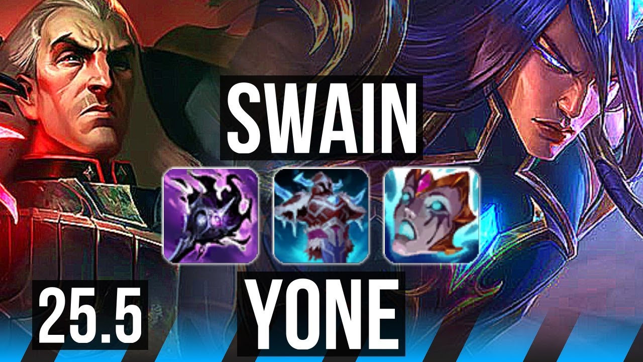 SWAIN vs YONE (MID) | TR Challenger | 25.5