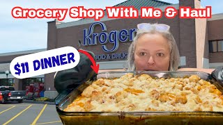 Kroger Grocery Shop With Me & Haul || $11 DELICIOUS Recipe YOU Must Try!!! | Scoring Massive DEALS!
