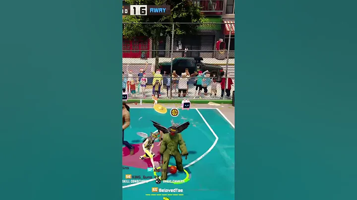 STEP BACK GREEN🟢 | 3ON3 FREESTYLE #3on3freestyle