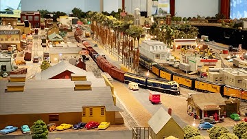 Beautiful Private HO Scale Model Railroad Layout