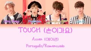 Video thumbnail of "A.cian (에이션) - TOUCH (손이가요) | Color Coded/PT-BR/Rom"