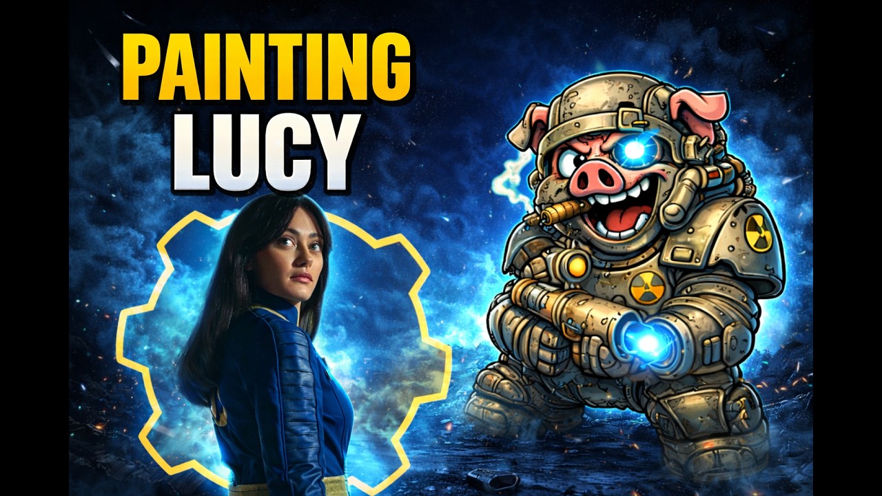 Painting Lucy MacLean (Fallout)  Miniature Tutorial