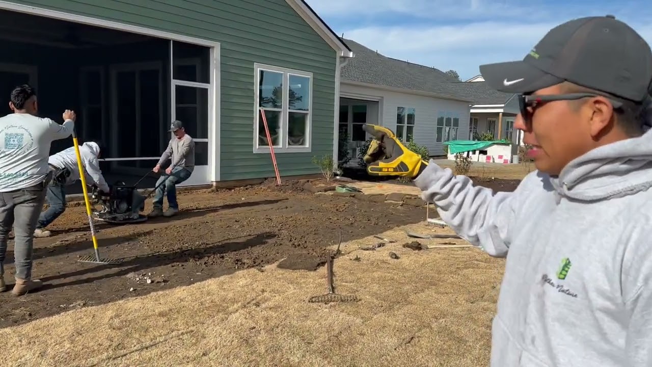 Get ready for something amazing: Paver Patio Installation Project! 🏡