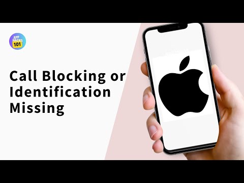 Call Blocking or Identification Missing in iPhone