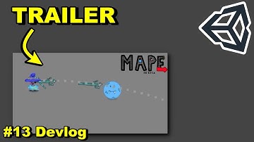 Making a Trailer for my Indie Game | #13 Mape Devlog Unity