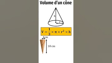 Comment calculer le volume d