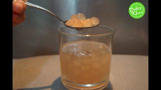 Cách làm Trân Châu Trắng trong, dẻo, ngon - White Tapioca Pearl/Boba/Sago Recipe