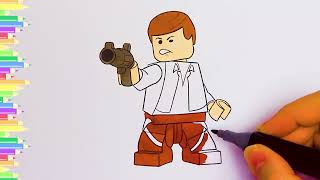 Coloring LEGO HAN SOLO 🎨