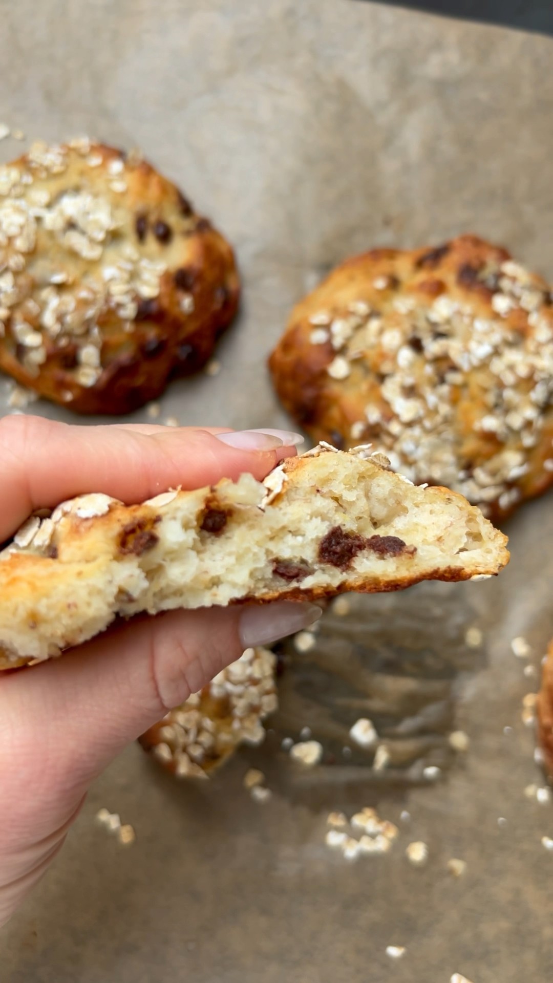 Bananen Quark Schokobrötchen natürlich gesüßt #gesund #rezept #snacks # ...
