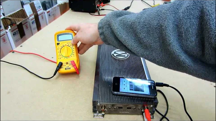 How to test an amp ( amplifier bench test )