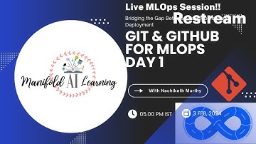 Day 1 - Git and GitHub - Implementing CI CD Pipeline for MLOps Workshop