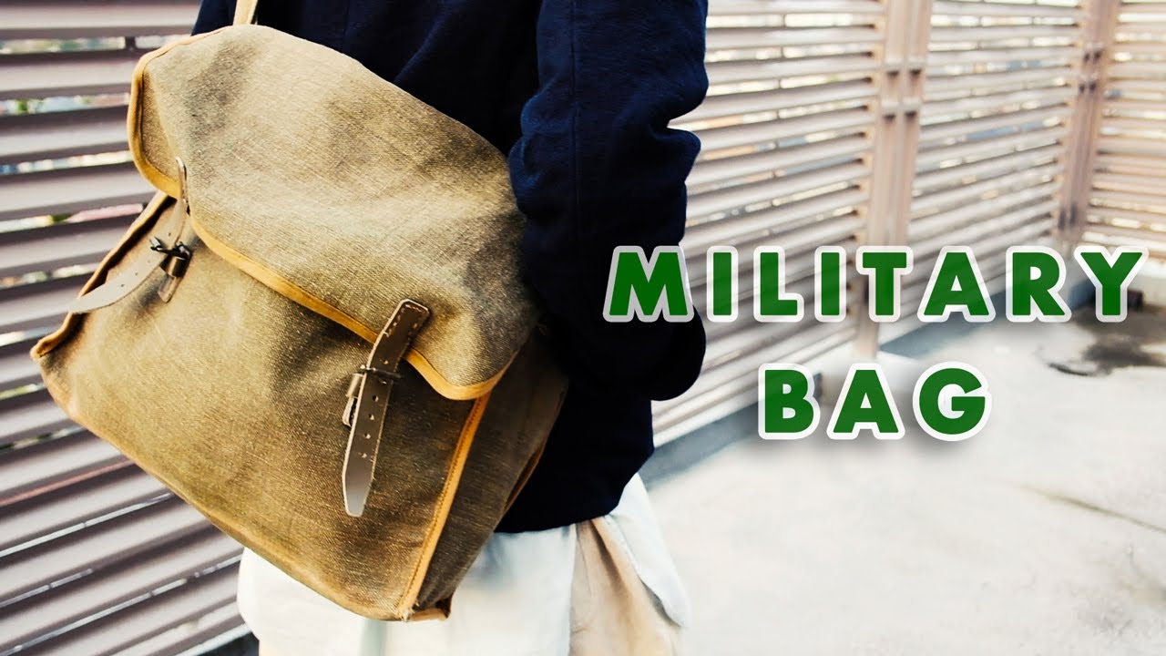 Military Bag】愛用しているミリタリーバッグとその中身について