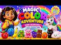 Magic Color Adventure Learn Colors with Cute Characters