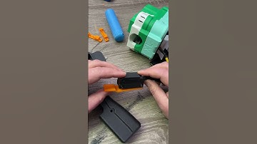 Last big piece of the Nerf Mega XL Gauntlet puzzle! Foam.Blasted version of the firing trigger.