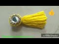 Creative Beautiful Fabric Buttons For Kurtis | DIY | Tassel Button Making