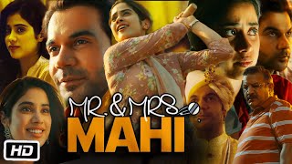 MR. & MRS. MAHI Full HD Movie Trailer Review | Rajkummar Rao | Janhvi Kapoor | Kumud Mishra