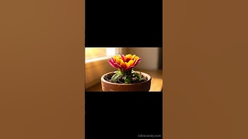 Flower Bloom in Real-Time #FlowerBloom #art  #TimeLapseBeauty  #satisfyingvideo  #Flower #nature