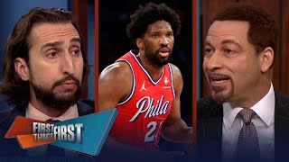 Embiid: “A bunch of fouls is unacceptable”, Believe 76ers can still win? | NBA | FIRST THINGS FIRST by First Things First 130,874 views 2 days ago 9 minutes, 13 seconds