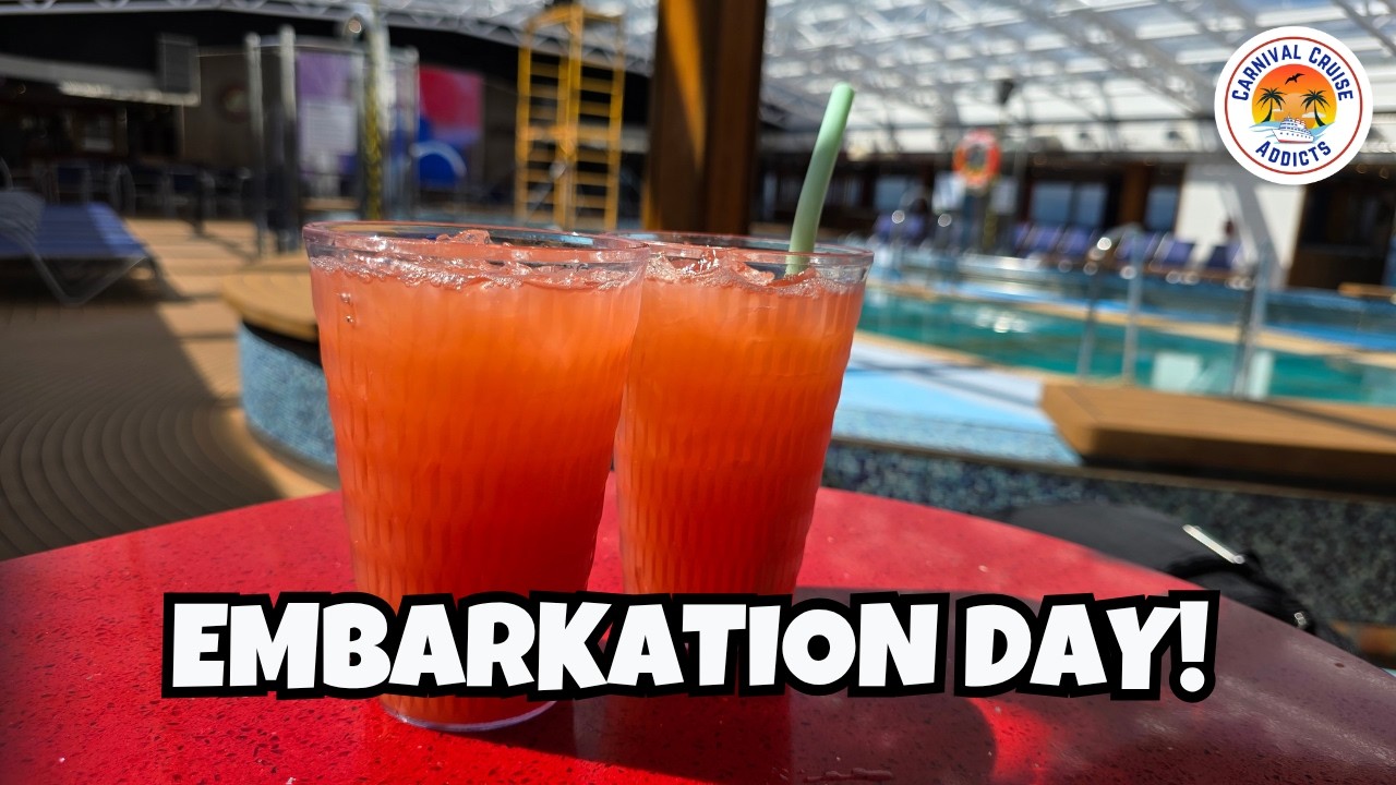 Embarkation Day on the Carnival Spirit: Our Alaska Adventure Begins!