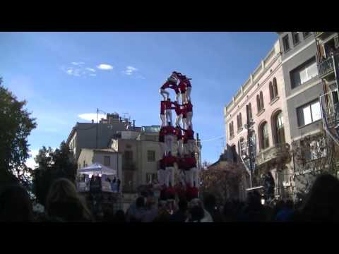 Castellers de Barcelona: 5d8 Diada Minyons 22/11/2015