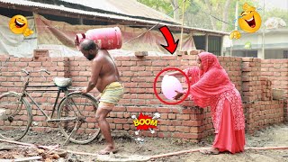 Update Viral Popping Balloon Blast Prank in Gas Cylinder 07 BY Bidik Prank! Part 07