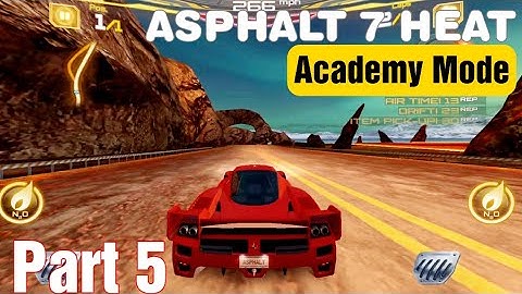 Asphalt 7 Heat ( Academy Mode ,2:43.39 Rank 1) Part 5