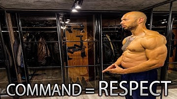 Command Respect AS A MAN without Speaking | Andrew Tate