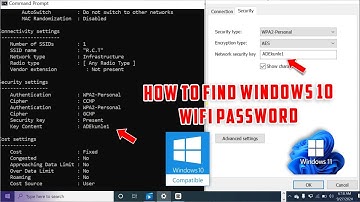 How to Find your WiFi Password Windows 10 WiFi Free (2024)
