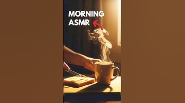 Don’t scroll… just feel this morning ☕✨ #ASMR #asmrsounds #tea #coffee #ai