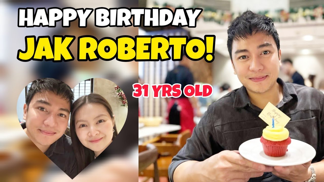 HAPPY 31ST  BIRTHDAY JAK ROBERTO 🎈🥳🎈