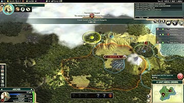 Civilizations 5: Brave New World; Multiplayer as Mongolia part 1