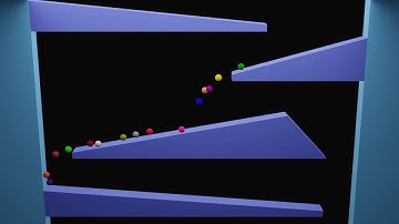 Crazy Marble Run / 15 Balls / Balls Cartoon / Animation Video / Blender Animation /