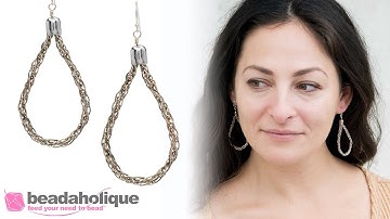 How to Make a Round Kumihimo Braid Using Wire