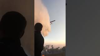 Fire Fighting Plane Saves Our Home || ViralHog