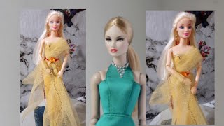 DIY: Barbie Doll Saree Tutorial | Transform Doll Fashion in Minutes