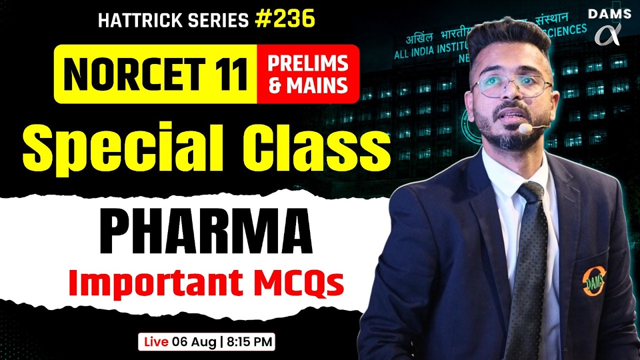 Hattrick #236 MSN Most Important MCQs for NORCET & all Nursing Exams | Dr. Gaurav Sir DAMS Nursing
