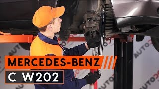 Vgradnja spredaj in zadaj Blazilnik MERCEDES-BENZ C-CLASS (W202): brezplačne video